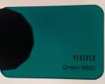Perspex Green 6600 Backlit