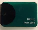 Perspex Green 6600 Frontlit