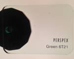 Perspex Green 6T21 Backlit