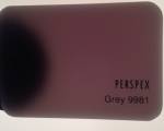 Perspex Grey 9981 Backlit