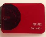 Perspex Red 4401 Frontlit