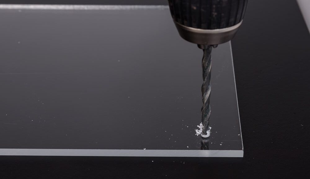 Drilling Acrylic Plastic Sheet